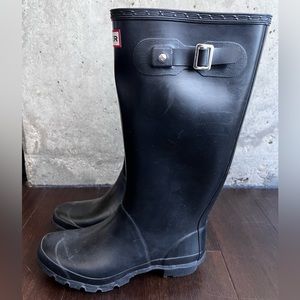 Hunter Black Women's Winter & Rain Boots